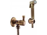 SlezáK-Rav SlezáK Rav Miscelatore Per Bidet A Parete Con Doccia MK548SM Colore: Ottone Vecchio