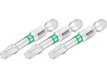 Bit 2223NSLG-T30/3 ∙ 1/4 Di Pollice (6,3 Mm) Esagono Pieno ∙ Profilo Torx® Interno ∙ 3 Pezzi ∙ Sw T30