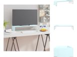 Vidaxl Supporto Tv/Monitor In Vetro Verde 60X25X11 Cm - Mobili Tv