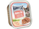 Happy Cat 100Gx16 Minkas Duo GeflüGel+Lachs