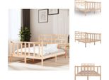 Vidaxl Letto In Legno Massiccio Di Pino 120X190 Cm - Letti E Strutture Letto