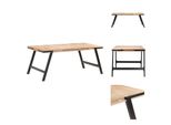 Vidaxl Tavolo Da Pranzo 180X90X76 Cm In Legno Massiccio Di Mango - Tavoli Da Pranzo