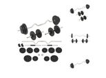 Vidaxl Set Di Bilancieri E Manubri Da 30 Kg - Manubri E Pesi