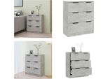 Vidaxl Credenza Grigio Cemento 60X30X70 Cm In Legno - Credenza - Credenza - Armadio - Armadio Portaoggetti
