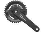 Guarnitura Cues FC-U4000 36-22T, L=175Mm Shimano, 2X9/10/11 Velocità, Quadrata, Nera