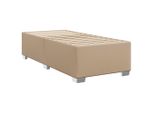Vidaxl Struttura Letto Cappuccino-Marrone 90X200 Cm In Pelle Finta