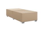 Vidaxl Struttura Letto Cappuccino-Marrone 100X200 Cm In Pelle Finta