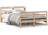 Vidaxl Struttura Letto Con Testiera Senza Materasso 140X200 Cm