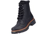 Stivaletto Rieker Da Donna Foderato Di Nero