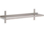 Mensola A Muro Gastro-Inox In Acciaio Inox Aisi 304 1600X400X30Mm