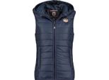 Gilet Geographical Norway Girls Navy Ww2008E/Gno-Navy Taglia 164