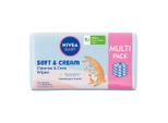Nivea Baby Soft & Cream Salviettine Biodegradabili Per Bambini, 4 X 57 Pezzi