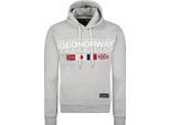 Geographical Norway Herren Bluse Grau Wy8612H/Gn-Blended Grey GröSse M