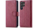 Imoshion Libreria Luxe Per Samsung Galaxy S24 Ultra - Bordeaux