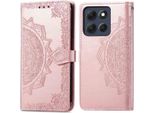 Motorola Moto G86 Power Cover - Pelle Finta - Flip Cover Imoshion - Oro Rosa