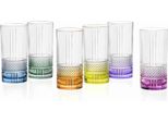 Rcr - Set 6 Bicchieri Bibita Brillante Cl 37