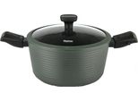 Pentola Con Manici Rimovibili Fissman-Brilliant, 20X10Cm, 2,6L, Alluminio, Oliva