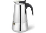 Caffettiera Fissman Da 9 Porzioni, Acciaio Inossidabile 18/10, 15X11,5X21,5 Cm, Argento/Marrone