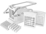 Judge French Fries Maker, Plastica/Acciaio Inossidabile, 24X12X9 Cm, Bianco/Argento