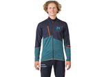 Pile Hannah Niro Con Zip Integrale Blu M Uomo Blu M