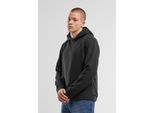 Felpa Con Cappuccio Urban Classics Basic Essential Da Uomo, Nero - 3XL