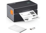 Stampante Termica Per Etichette 175X109X94Mm Stampante Per Etichette Commestibili Risoluzione 300DPI Stampante Per Etichette Stampante Per Etichette Per Spedizioni Bluetooth/Usb Riconoscimento Automatico Delle Etichette Windows Mac Os Linux Chromebook
