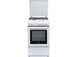 De'longhi DL554EW Cucina Cucina Freestanding Piano Cottura Elettrico A Gas Bianco A