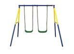 Altalena Doppia Extralink Con Telaio Parco Giochi 248 X 187 X 185 Cm