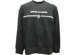 O2138 Felpa Uomo Armani Exchange Man Sweatshirt Green