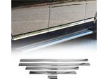Striscia Di Protezione Per Porte Laterali Per Vw T6 T6.1 Tutti I 2015-2024 L1 Cromo 5X