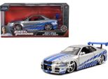 Jada Toys Fast & Furious 2002 Nissan Skyline 1 24