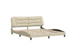 Syfax™ Giroletto Senza Materasso Hvar Crema 180X200 Cm In Tessuto