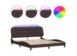 Syfax™ Giroletto Con Led Senza Materasso Hvar 180X200 Cm Tessuto