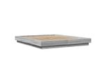 Syfax™ Giroletto Grigio Sonoma 160X200 Cm In Legno Multistrato