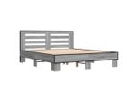 Syfax™ Giroletto Grigio Sonoma 150X200 Cm In Legno Multistrato Metallo