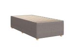 Syfax™ Giroletto Senza Materasso Tortora 90X190 Cm Tessuto