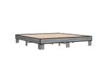 Syfax™ Giroletto Grigio Sonoma 160X200 Cm In Legno Multistrato Metallo