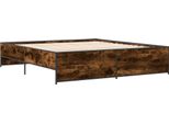 Syfax™ Giroletto Rovere Fumo 180X200 Cm In Legno Multistrato Metallo