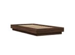Syfax™ Giroletto Rovere Marrone 90X190 Cm In Legno Multistrato