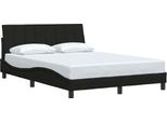 Syfax™ Giroletto Senza Materasso Hanko Nero 120X200 Cm Tessuto