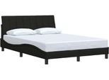Syfax™ Giroletto Senza Materasso Hanko Nero 140X190 Cm In Tessuto