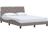 Syfax™ Giroletto Senza Materasso Tortora 120X200 Cm Tessuto