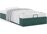 Syfax™ Struttura Letto Pouf Senza Materasso 90X200 Cm Velluto