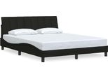 Syfax™ Giroletto Senza Materasso Hanko Nero 160X200 Cm In Tessuto