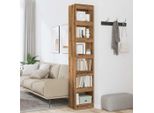 Syfax™ Libreria/Divisorio Rovere Artigianale 40X30X198 Cm