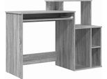 Syfax™ Scrivania Grigio Sonoma 120,5 X 44 X 88,5 Cm Legno Multistrato