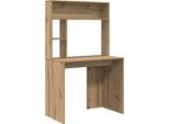 Syfax™ Scrivania Rovere Artigianale 91 X 50 X 149 Cm Legno Multistrato