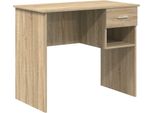Syfax™ Scrivania Rovere Sonoma 90 X 49 X 75 Cm Legno Multistrato