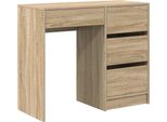 Syfax™ Scrivania Rovere Sonoma 90 X 37.5 X 75 Cm Legno Multistrato