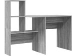 Syfax™ Scrivania Grigio Sonoma 131,5 X 50 X 106,5 Cm Legno Multistrato